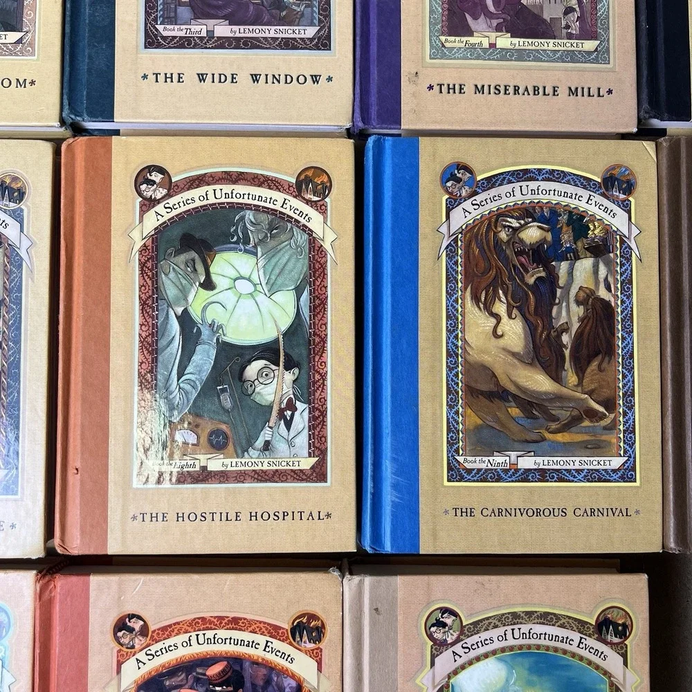 Lemony Snicket Series of Unfortunate Events Complete 13 Book Set 1st Ed HC